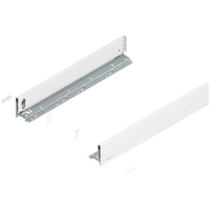 Blum LEGRABOX 11″ 177mm Drawer Side – Silk White – 1/Box