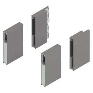 Blum MERIVOBOX Boxcover for Front & Back – Left & Right – Integrated Grey – 20/Box
