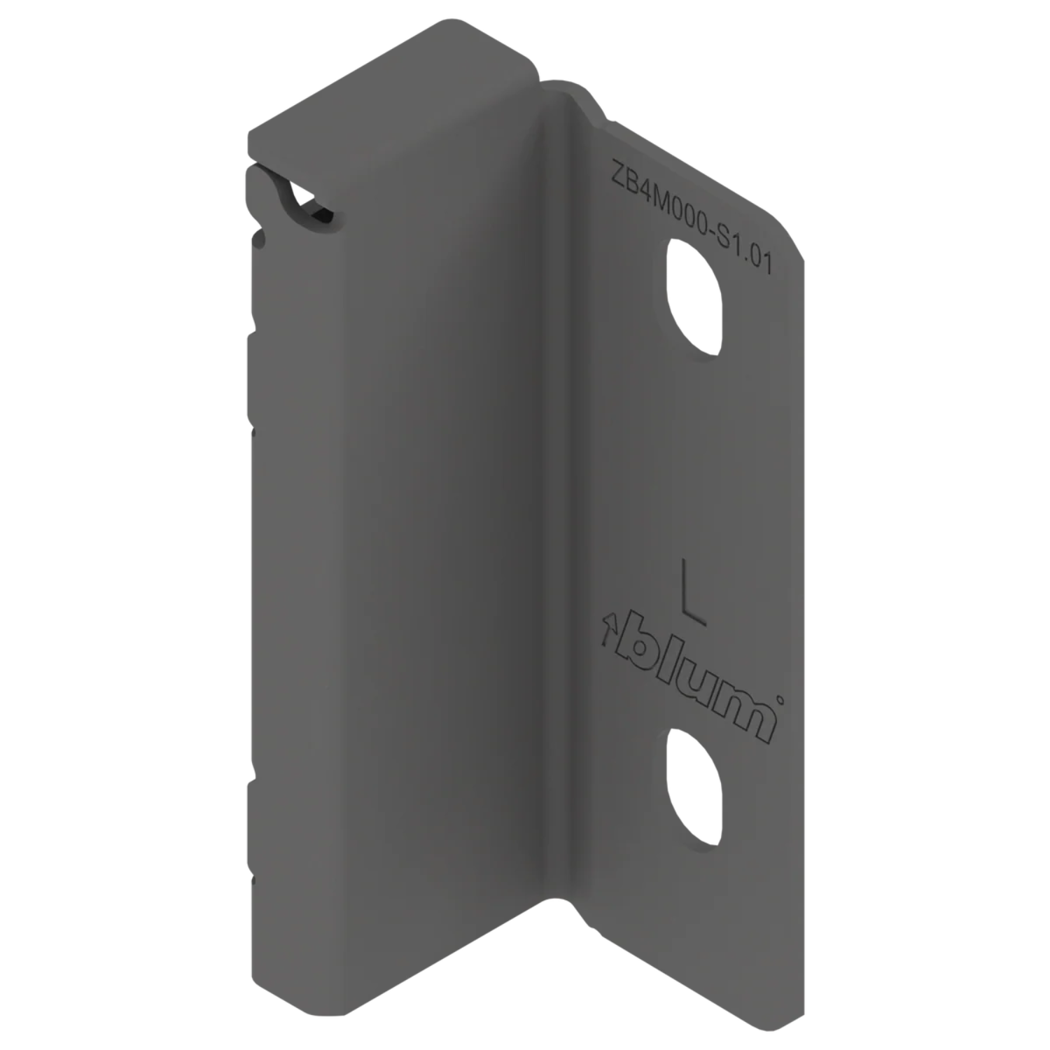 Blum MERIVOBOX 108mm Back – Left & Right – Integrated Grey – 25/Box