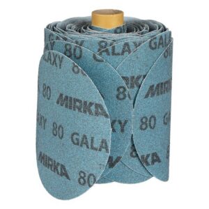 5″ Galaxy PSA P220 Sanding Discs with Liner & Tab – 100 Discs/Box