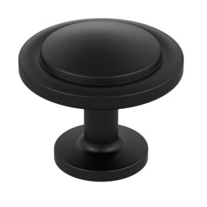 BP37025-MB – 1-3/16″ Cabinet Knob – Matte Black