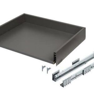 Blum MERIVOBOX Boxcap Height E 450mm – Left & Right – Integrated Grey – 10/Box