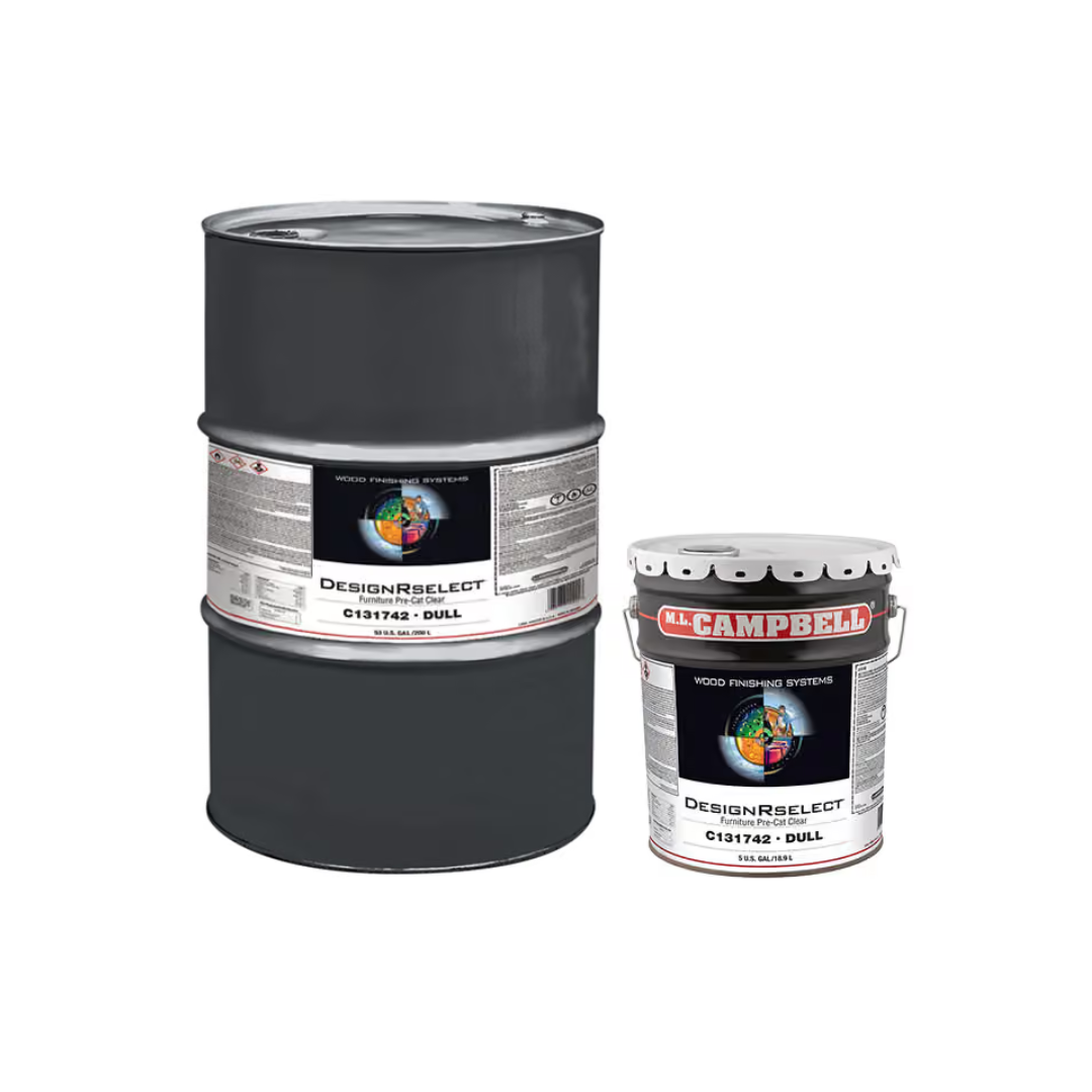 Designer Pro Pre-Catalyzed Clear Finish – Dull Sheen – V145412-20