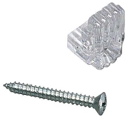 Plastic Mirror Clip – 1/4" – 6092-PLAS